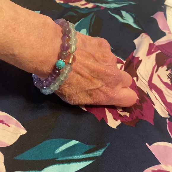 2 gemstone bracelets - Picture 8 of 8